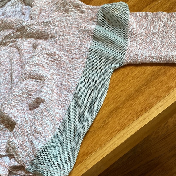 Threads for Thought mesh side distressed hoodie - Picture 4 of 4